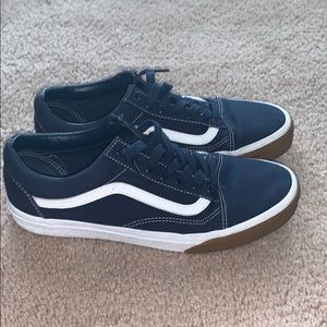 Old skool navy vans